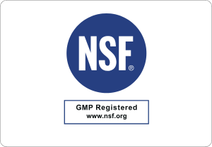 NSF GMP Registered